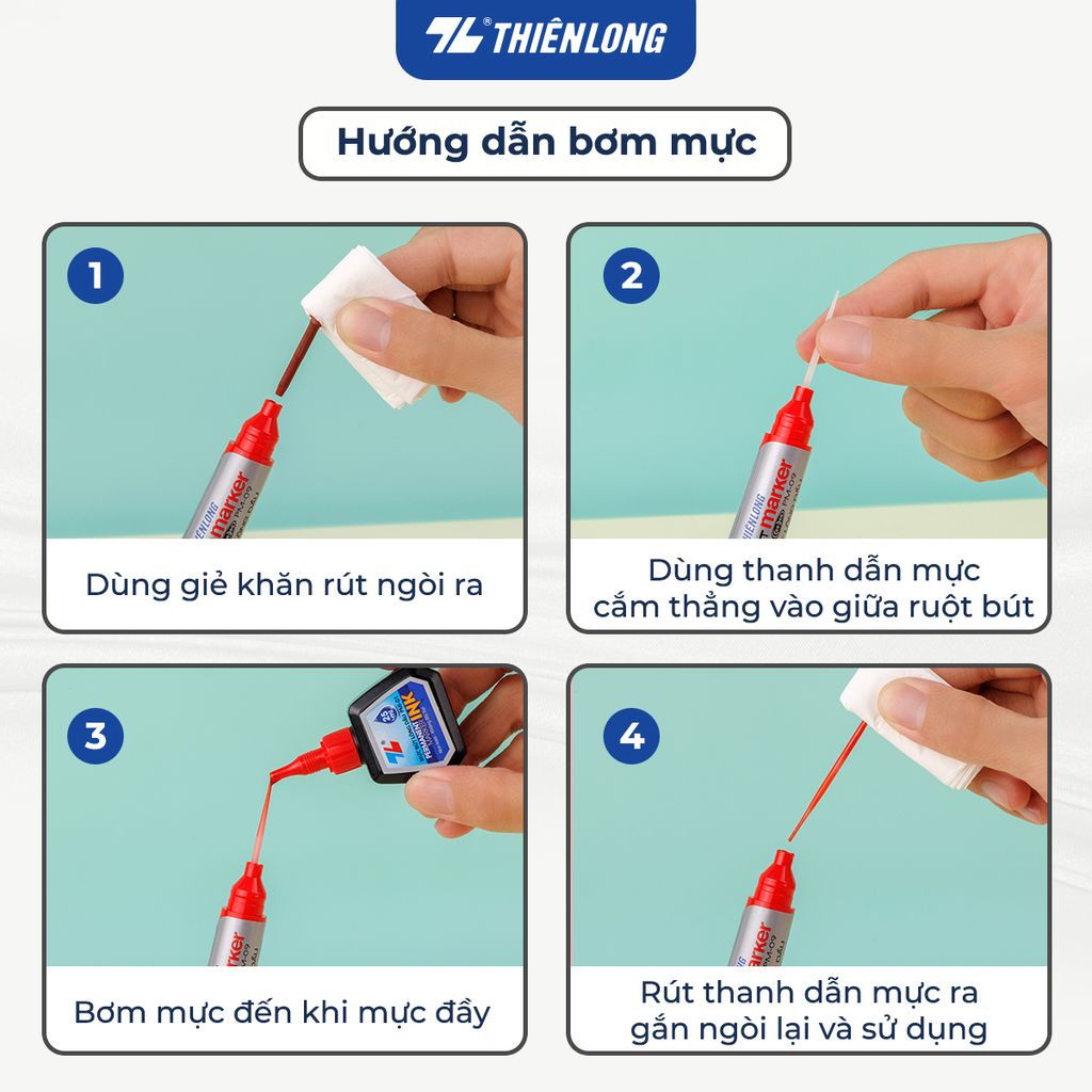 Bút lông dầu Thiên Long PM-09
