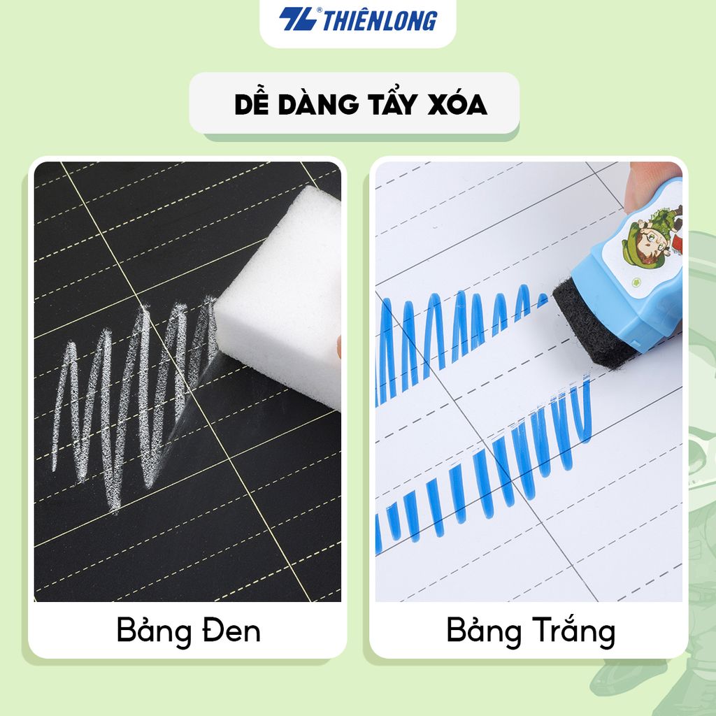 Bảng học sinh 2 mặt Thiên Long TP-B09/AK - Nhân vật Akooland thế giới học cụ thần kỳ