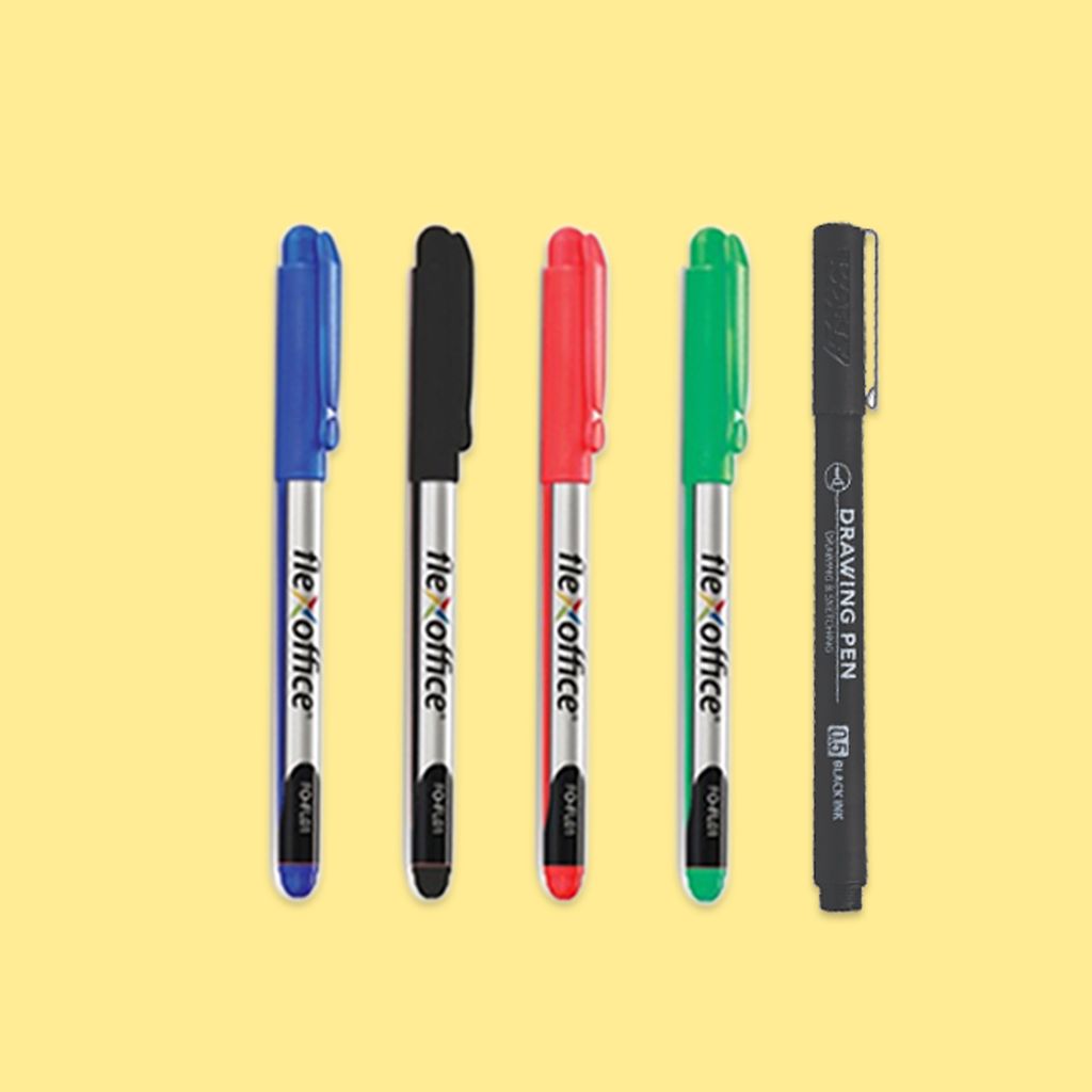 Bộ Fiber Pen Ghi Chú Sáng Tạo 1 (Option 3)