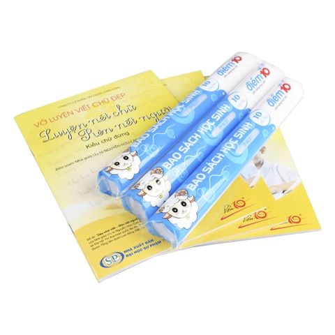 Combo 10 Bìa bao sách Điểm 10 TP-BC01