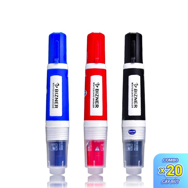Combo 20 Bút lông bảng cao cấp Bizner BIZ-WB02