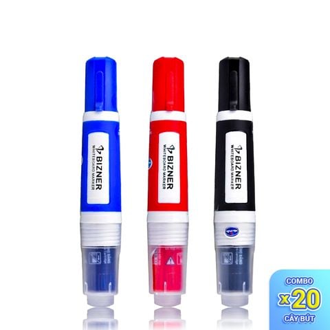 Combo 20 Bút lông bảng cao cấp Bizner BIZ-WB02