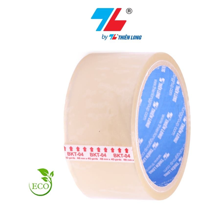 Combo 5 Băng keo trong Thiên Long BKT04 - Tặng 02 Cuộn keo đục 60 yards