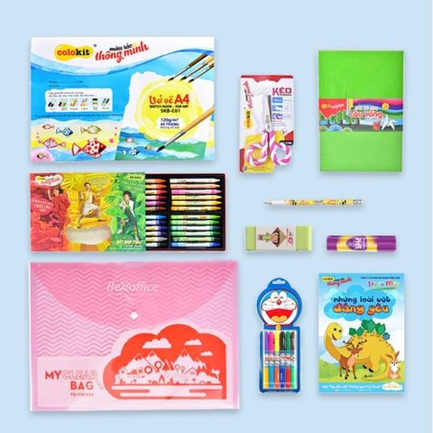 Bộ mỹ thuật cho bé từ 3-5 tuổi