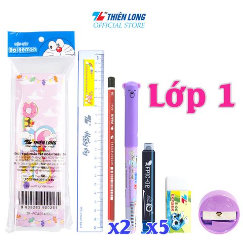 Bộ sản phẩm Thiên Long lớp 1