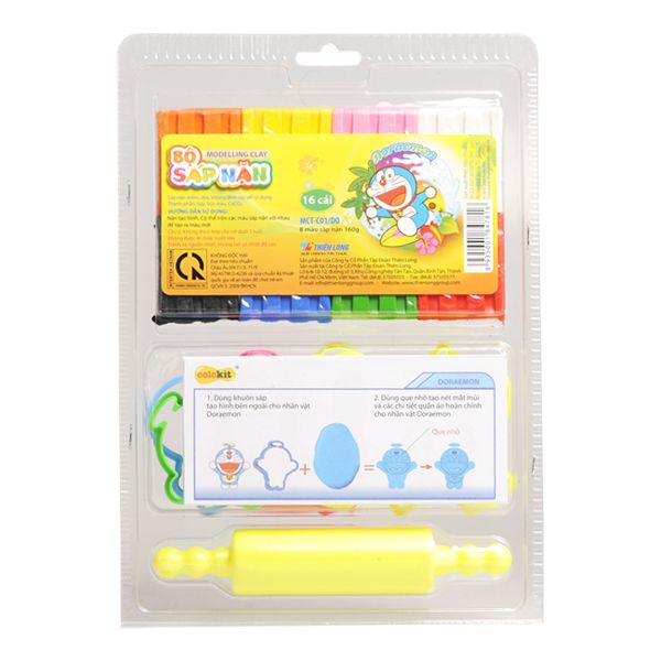 Bộ sáp nặn và khuôn Colokit Doraemon MCT-C01/DO
