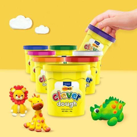 Bột nặn Clever Dough Thiên Long Colokit MD-C008