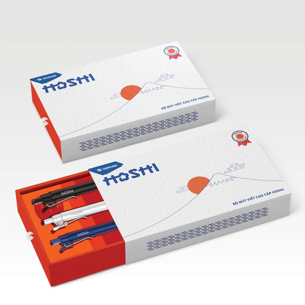 Bộ bút gel Hoshi Thiên Long BST-GEL/HS - Công nghệ Nhật Bản