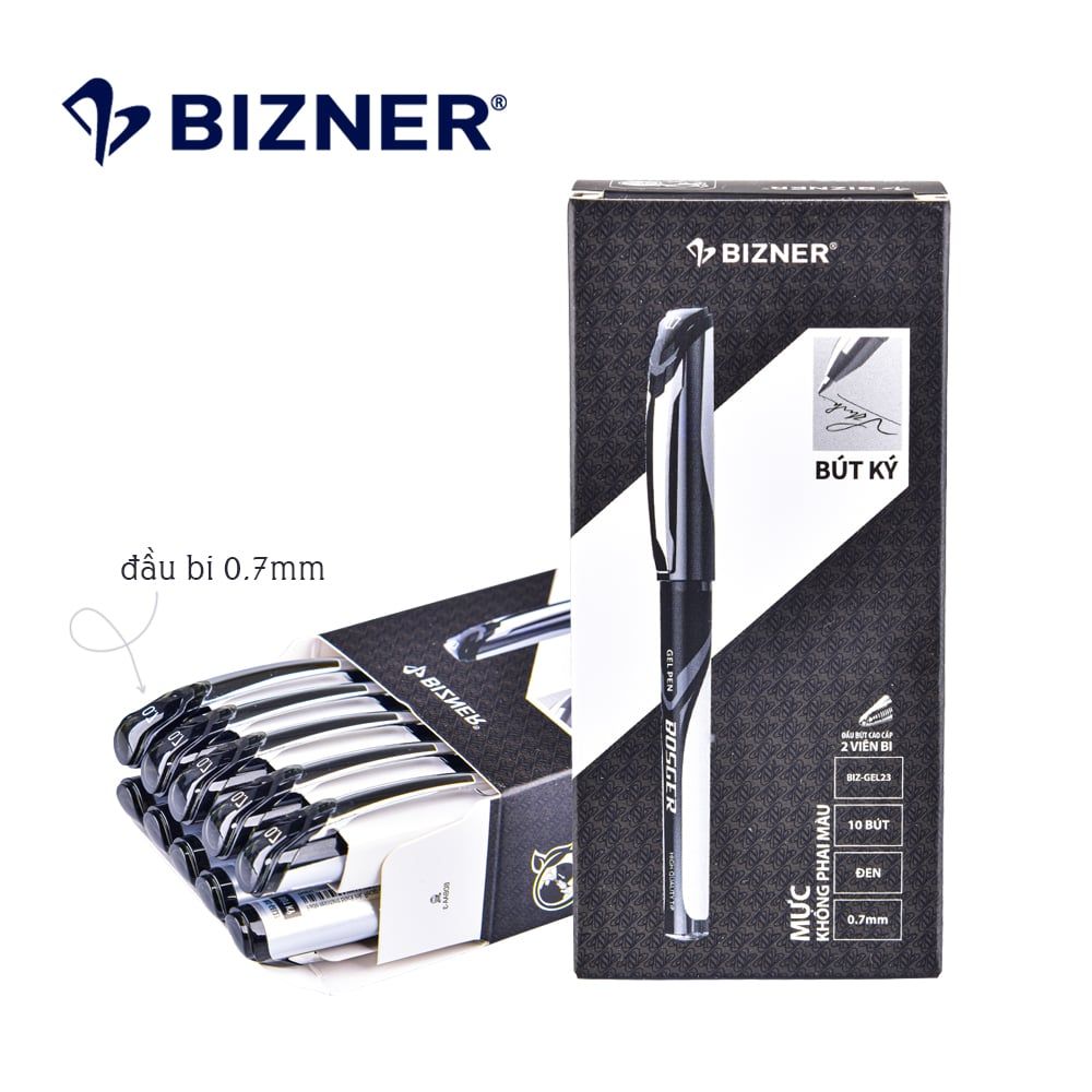 Bút gel 2 bi Bizner cao cấp BIZ-GEL23