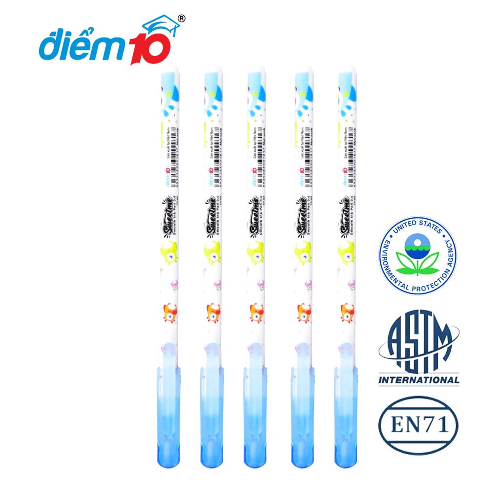 Combo 20 Bút bi Điểm 10 Sweetme TP-08