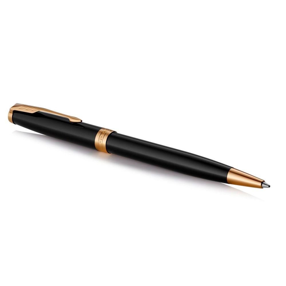 Bút bi cao cấp Parker Sonnet Đ-Black GT TB-1950784  - Mạ vàng 18k