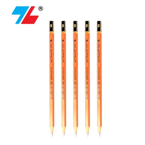 Combo 5 Bút chì mỹ thuật Thiên Long 5B GP-024