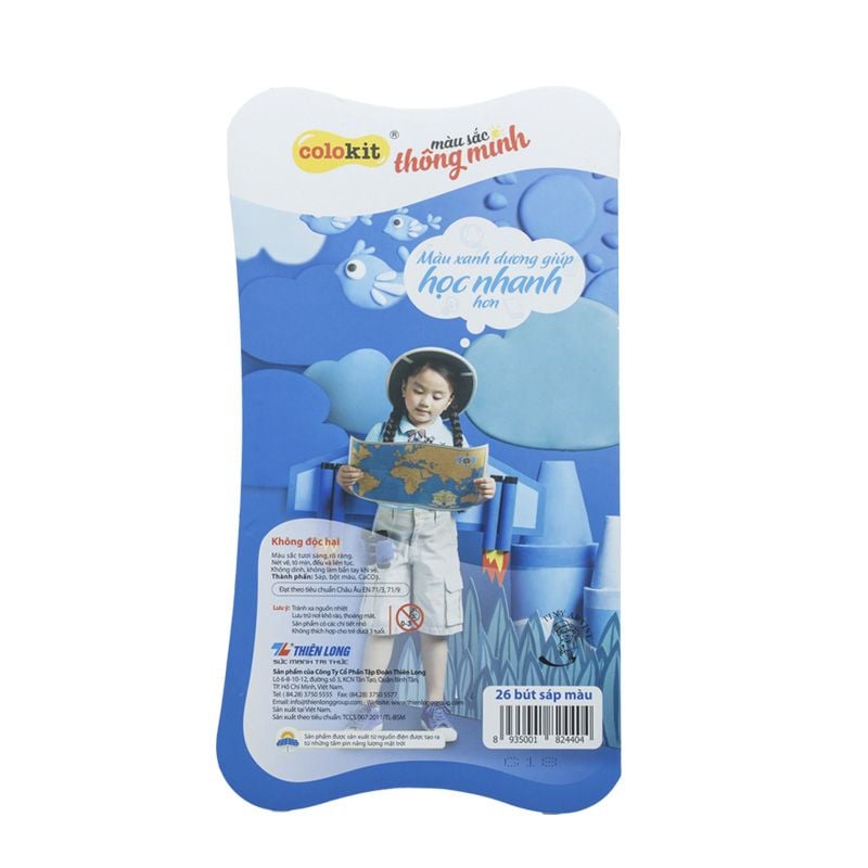 Bút sáp màu Colokit CR-C037