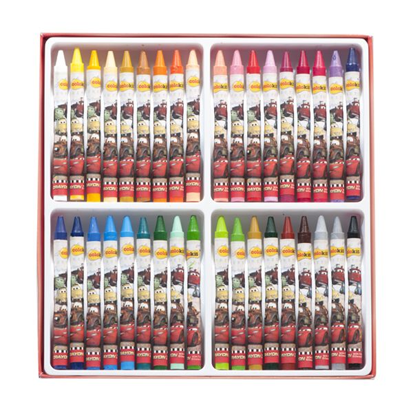 Bút sáp 36 màu Colokit Disney Cars CR-C032/CA