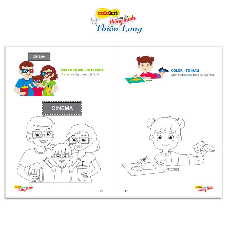 Tập tô màu Colokit CB-012