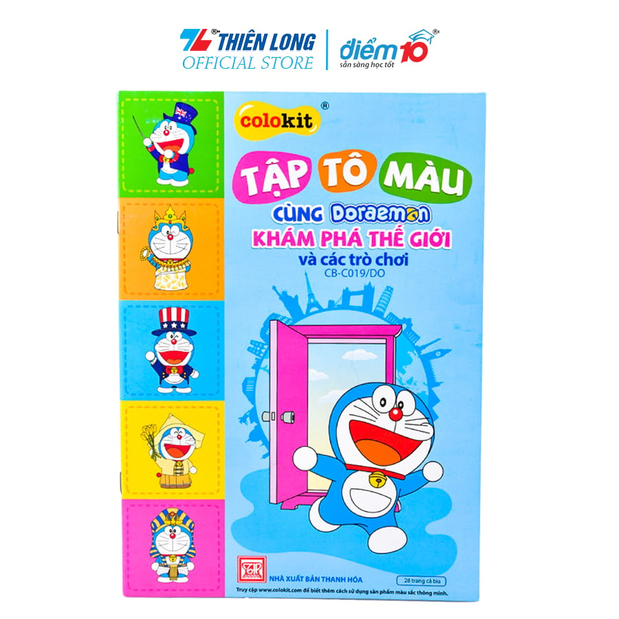 Tập tô màu Colokit Doraemon CB-C019/DO