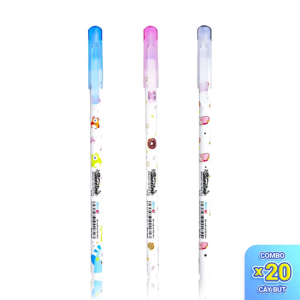 Combo 20 Bút bi Điểm 10 Sweetme TP-08