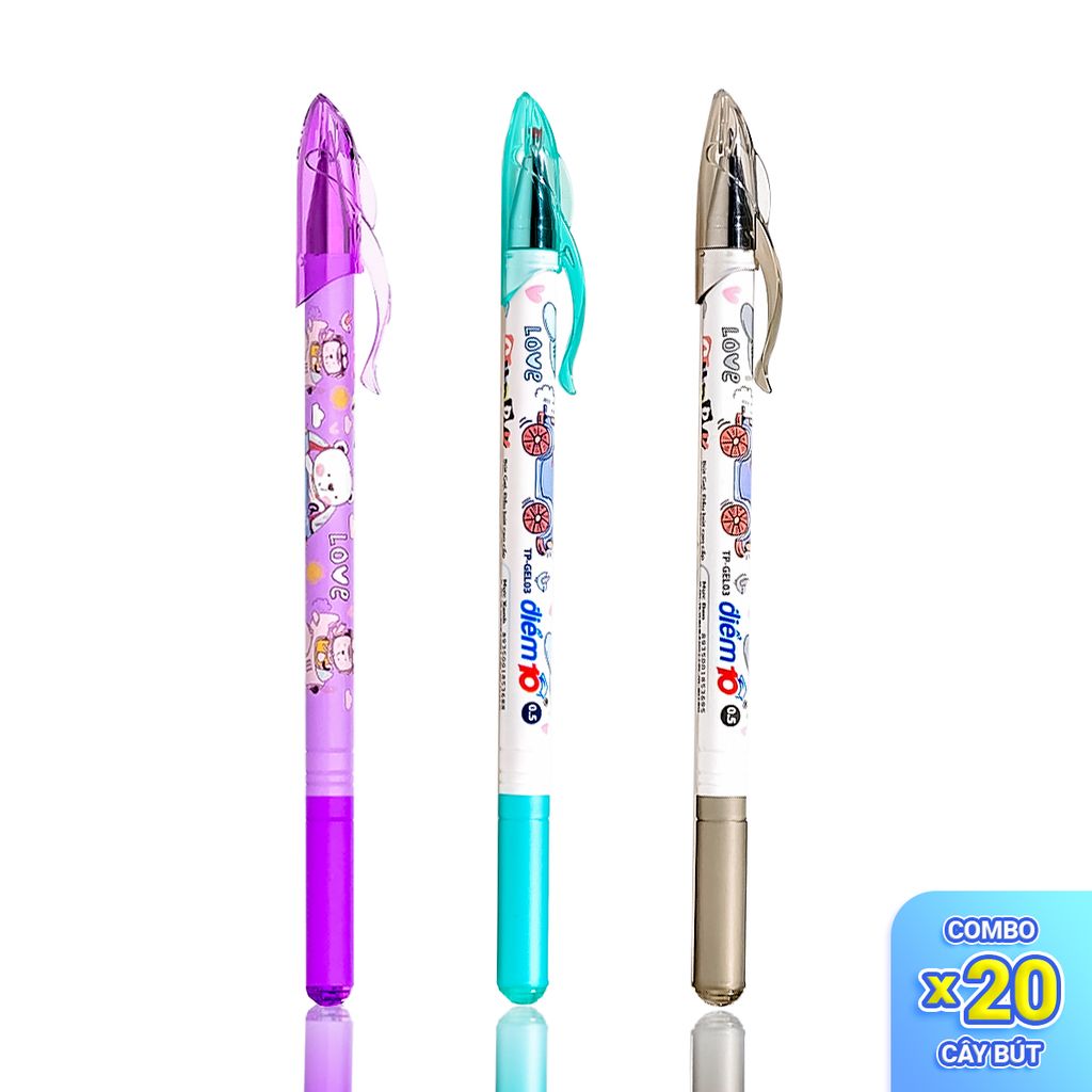 Combo 20 Bút Gel Điểm 10 TP-GEL03