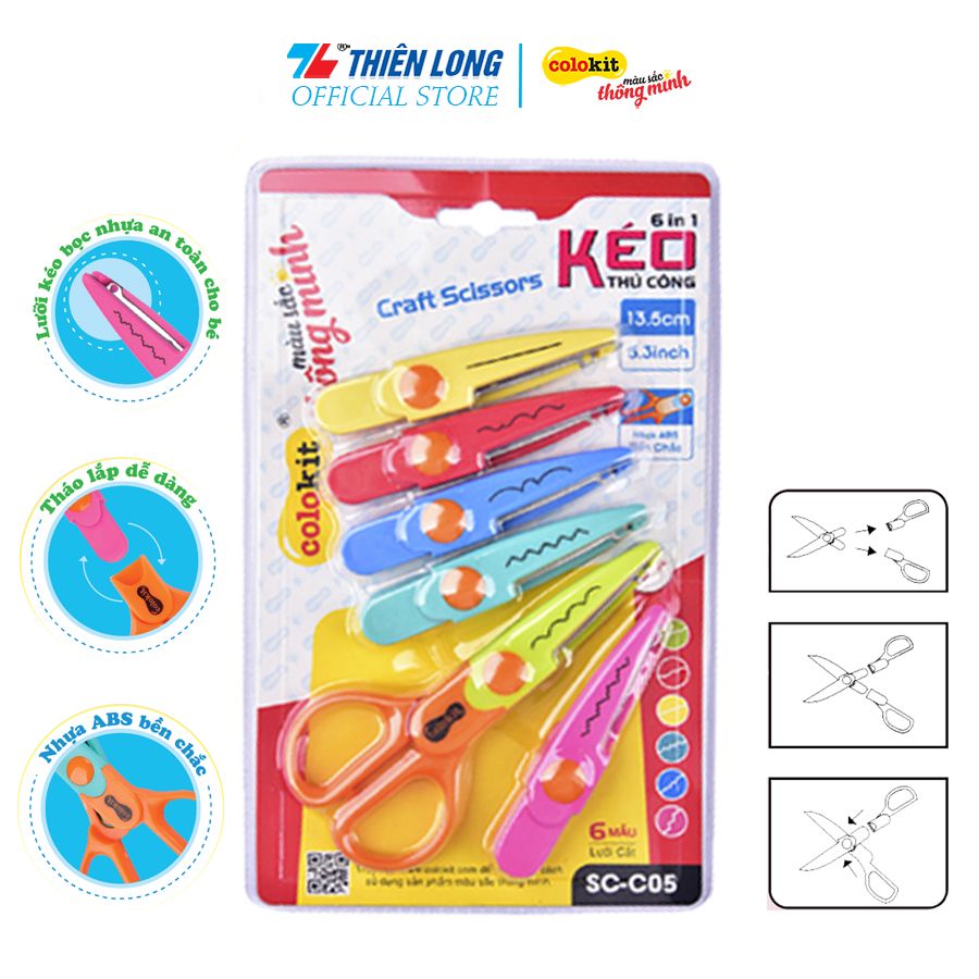 Combo Hướng Dẫn Cắt Dán Giấy Cho Bé Arty Mouse Thiên Long Colokit