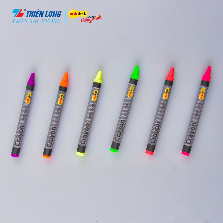 Bút sáp 36 màu Thiên Long Colokit CR-C042/40YEARS
