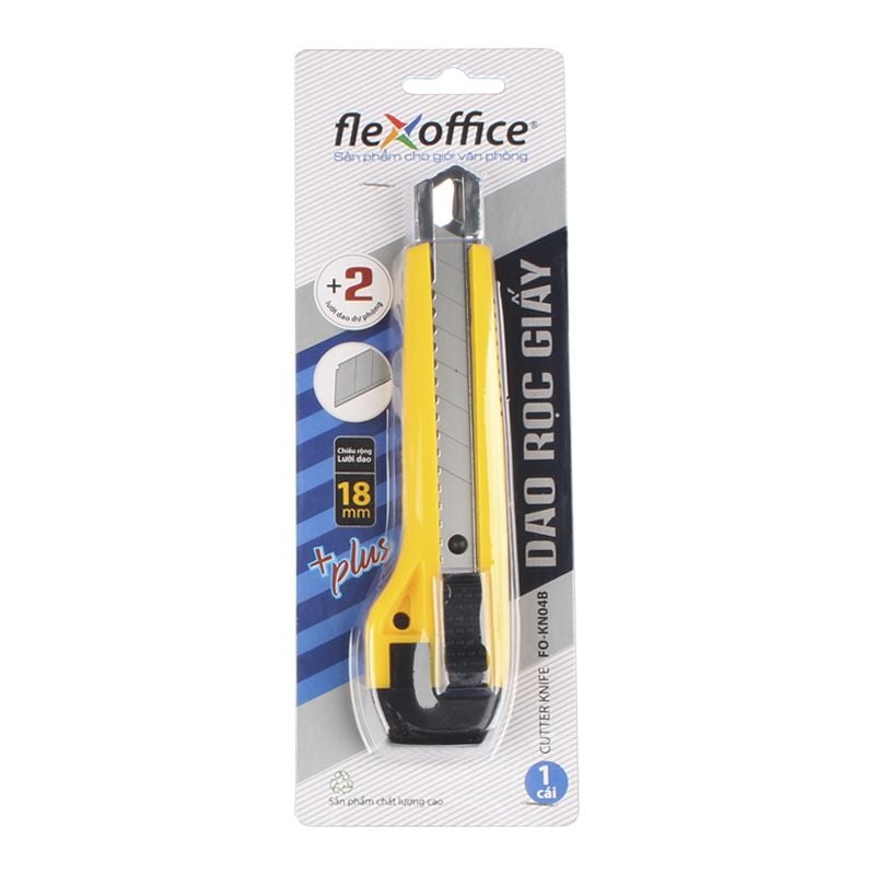 Dao rọc giấy Flexoffice FO-KN04B