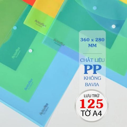 Bìa nút F4 Thiên Long Flexoffice FO-CBF017