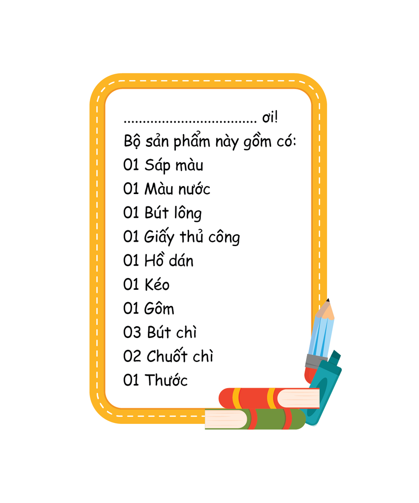 Bộ sản phẩm mỹ thuật cơ bản Colokit