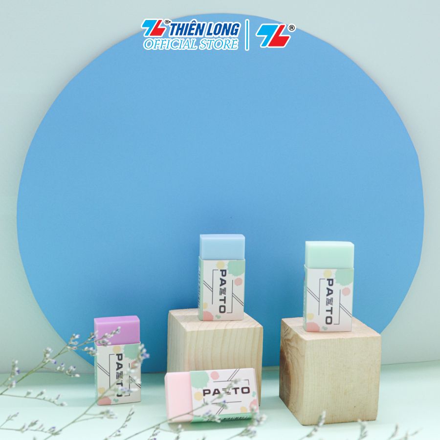 Gôm tẩy không mùi Pastel Pazto Thiên Long E-010