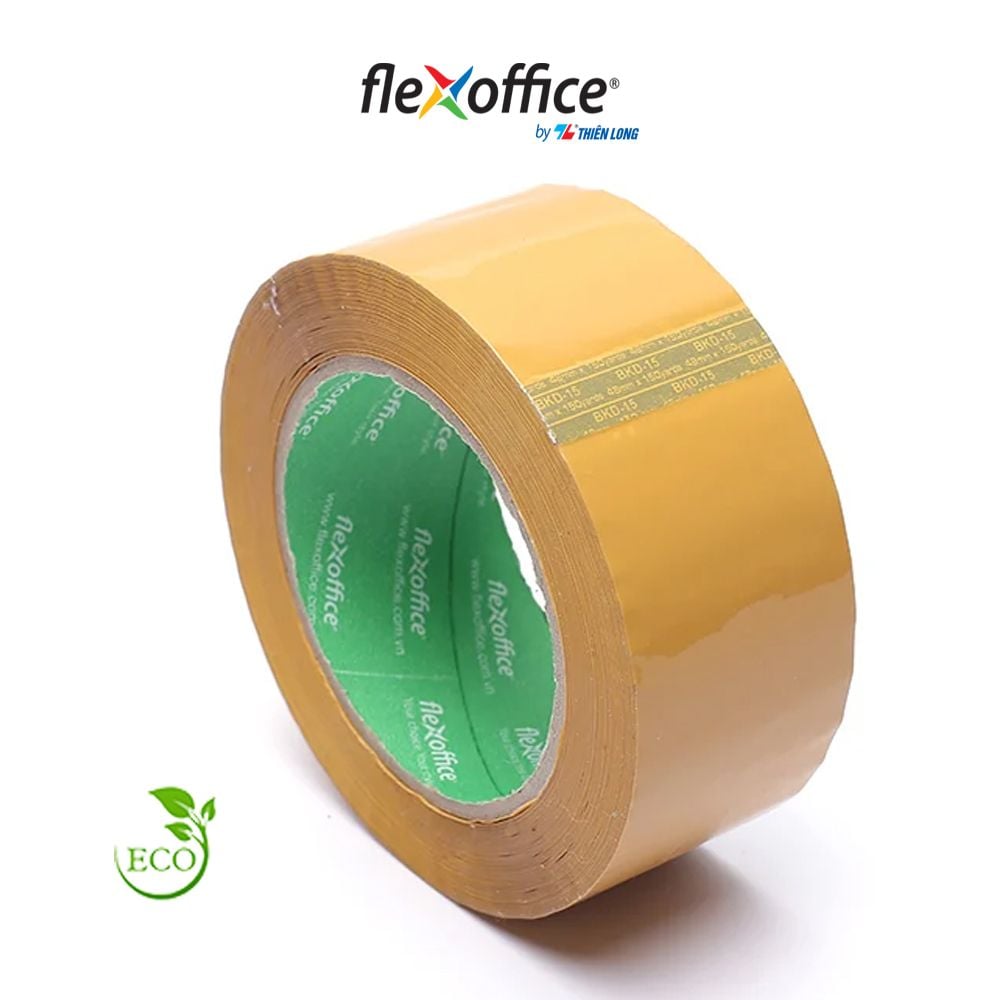 Băng keo đục OPP Flexoffice FO-BKD15