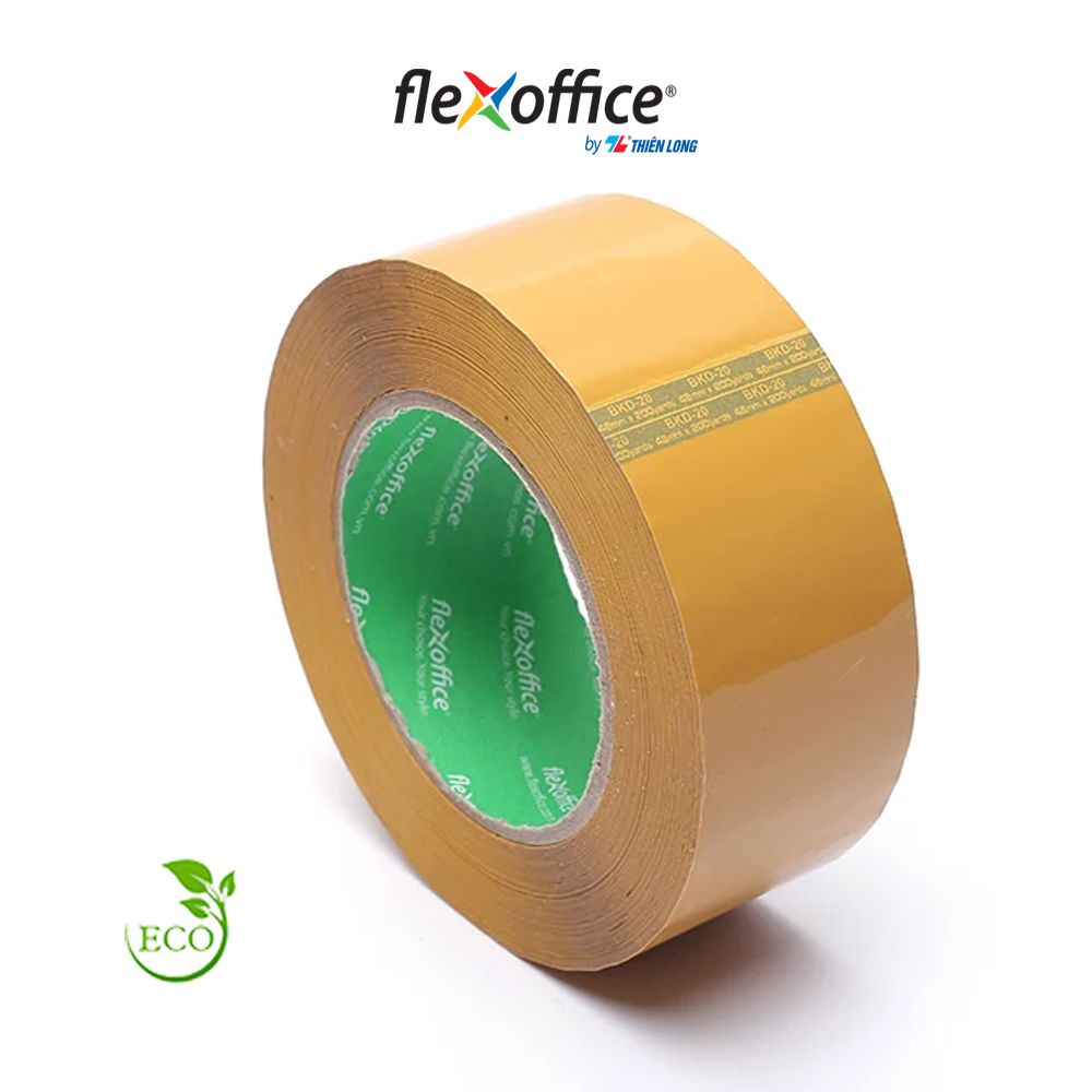 Băng keo đục OPP Flexoffice FO-BKD20