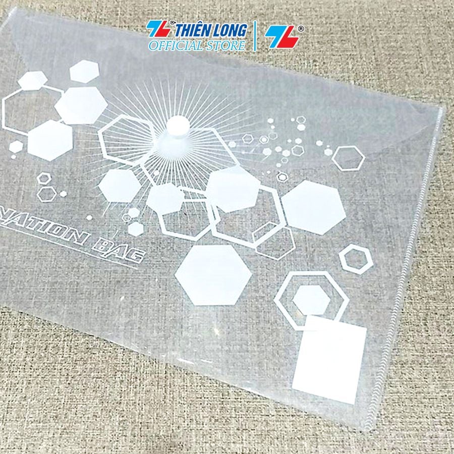 Bìa nút A5 Thiên Long Flexoffice FO-CBF06 - Trong suốt