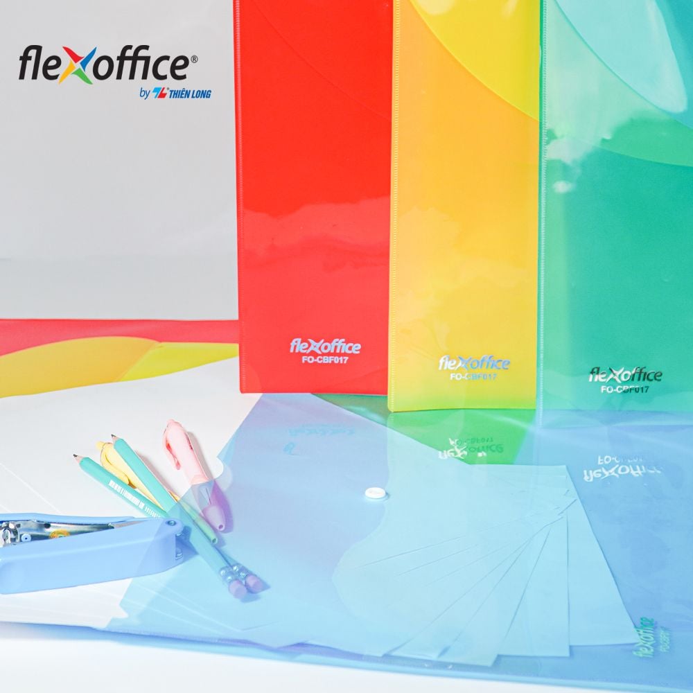 Bìa nút F4 Thiên Long Flexoffice FO-CBF017