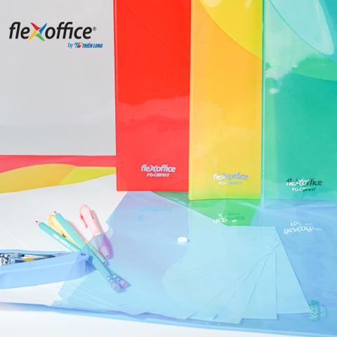 Bìa nút F4 Thiên Long Flexoffice FO-CBF017