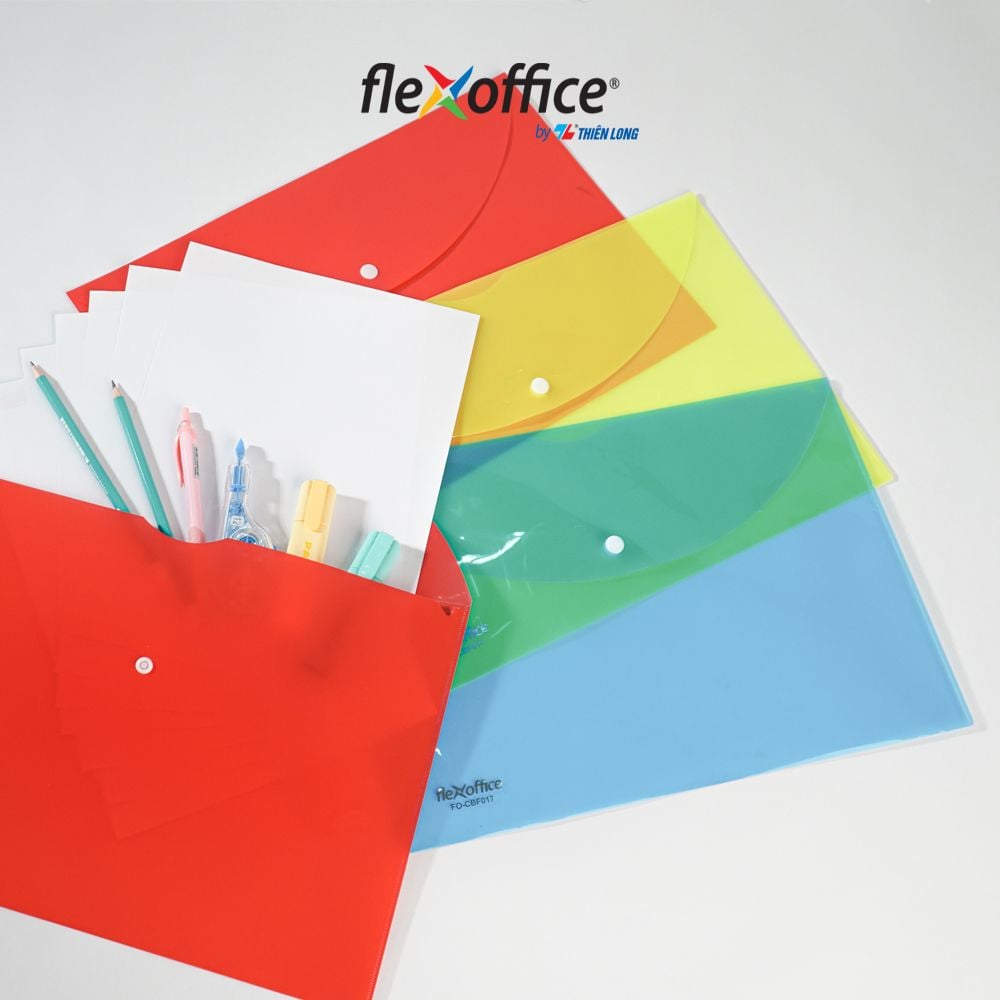 Bìa nút F4 Thiên Long Flexoffice FO-CBF017