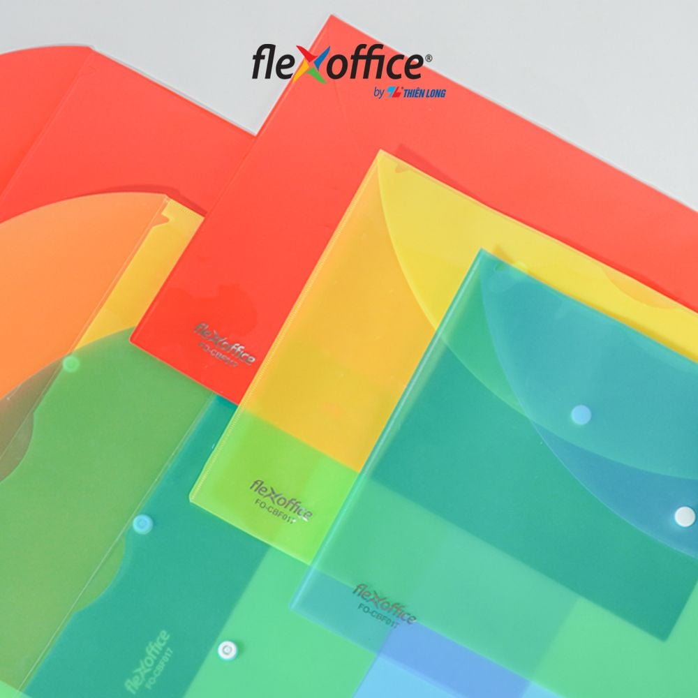 Bìa nút F4 Thiên Long Flexoffice FO-CBF017