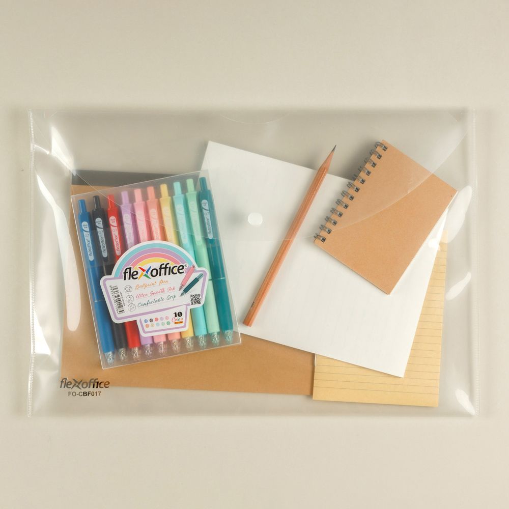 Bìa nút F4 Thiên Long Flexoffice FO-CBF017