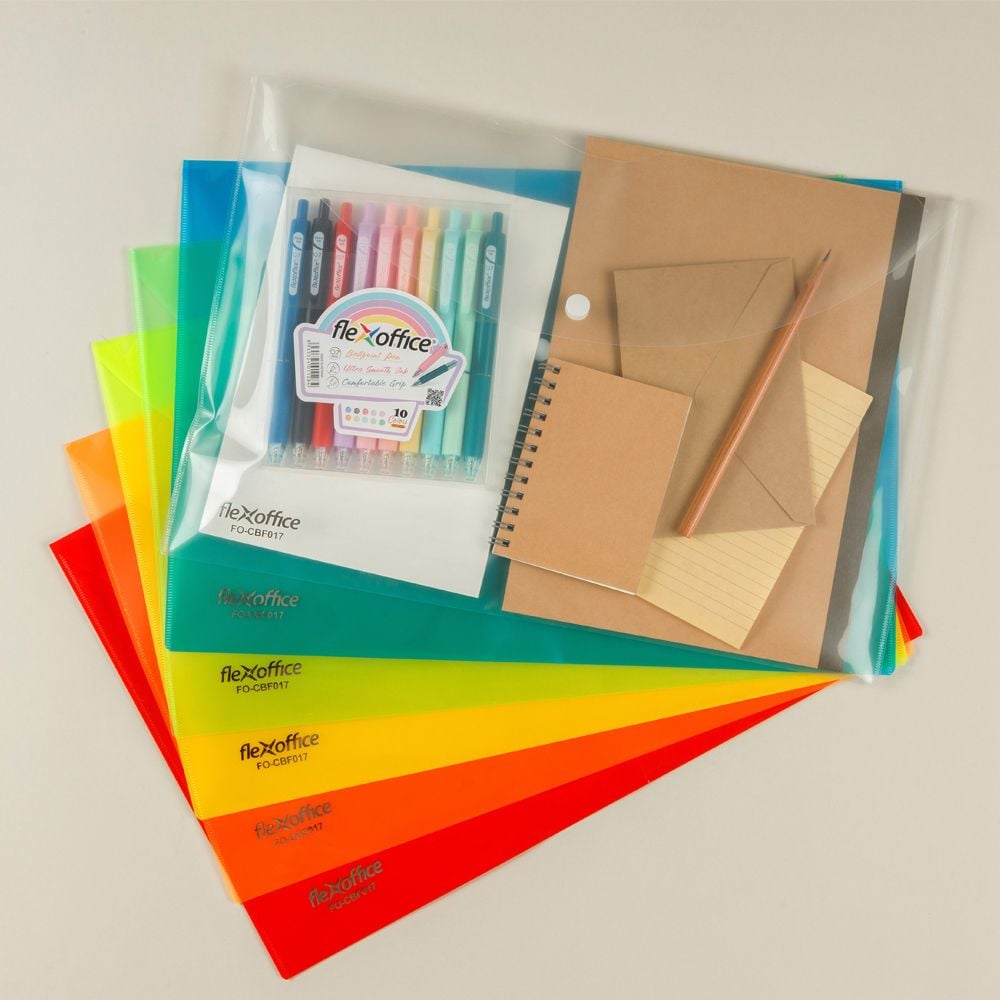 Bìa nút F4 Thiên Long Flexoffice FO-CBF017