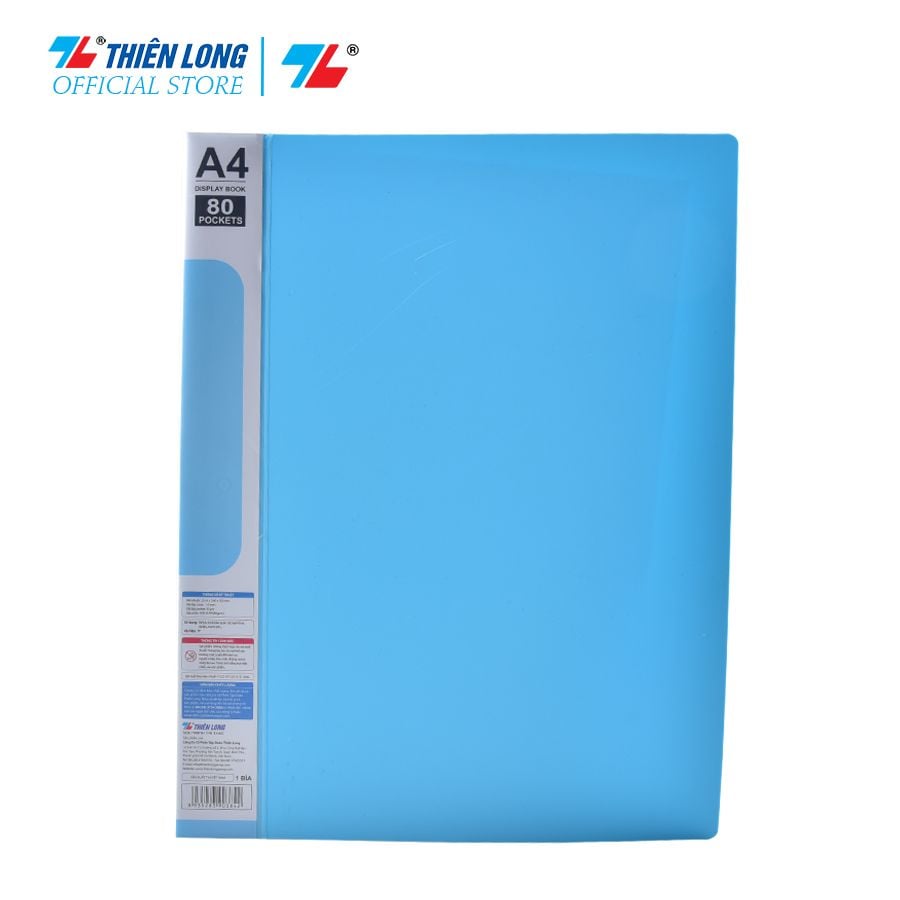 Bìa đựng hồ sơ 80 lá sức chứa 400 tờ A4 80 gsm Thiên Long Flexoffice FO-DB010
