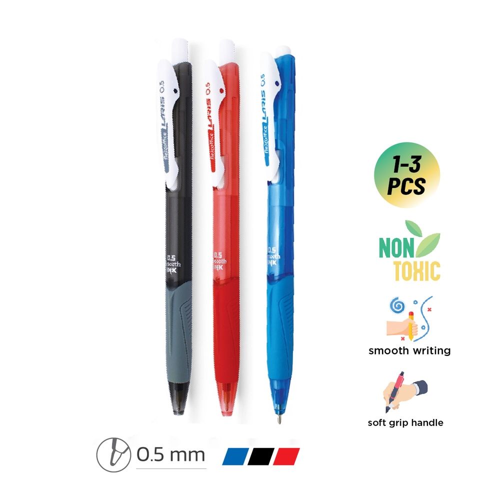 Bút gel Thiên Long Flexoffice FO-GELB014 - Mực tiêu tuẩn châu Âu