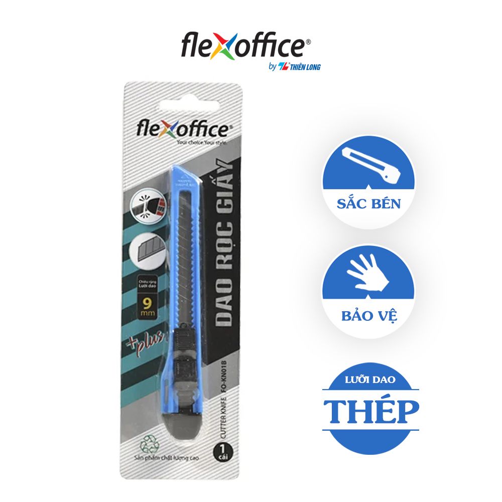 Dao rọc giấy Flexoffice FO-KN01B