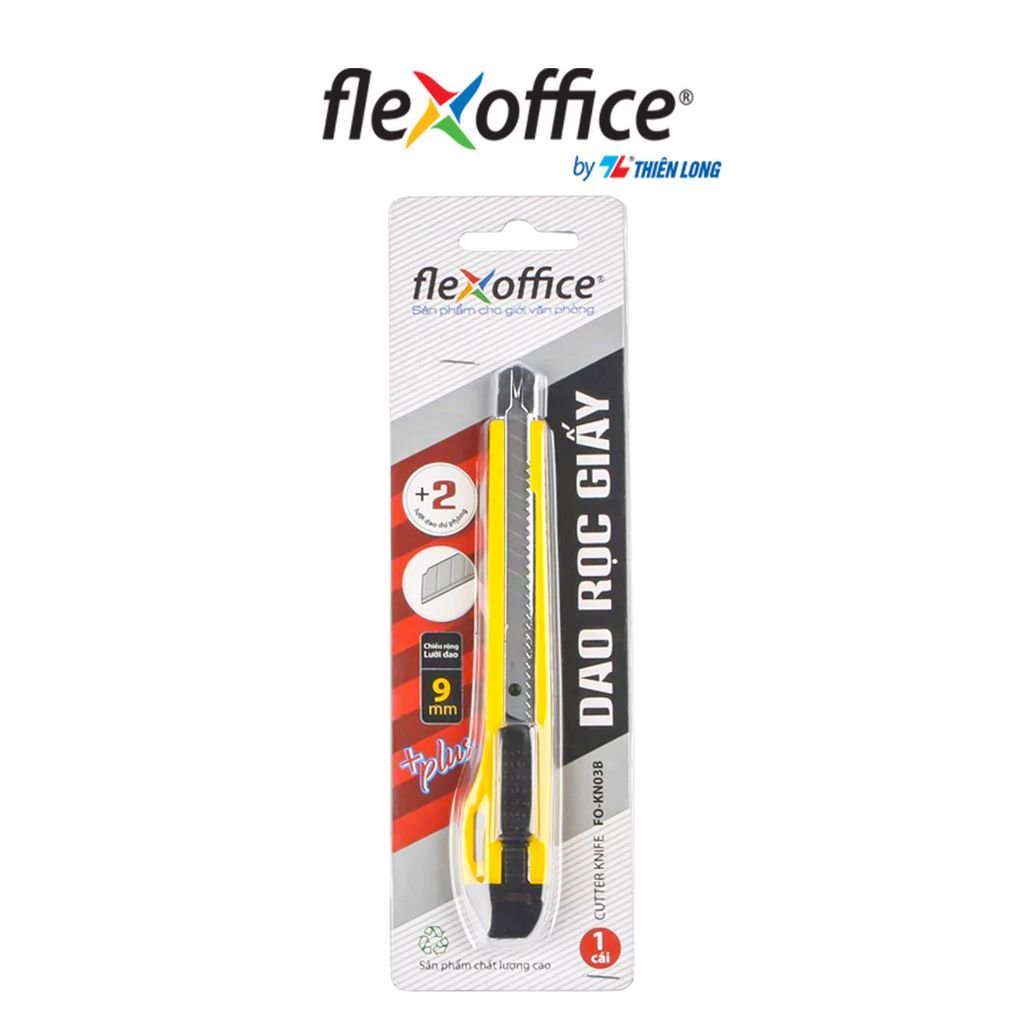Dao rọc giấy Flexoffice FO-KN03B