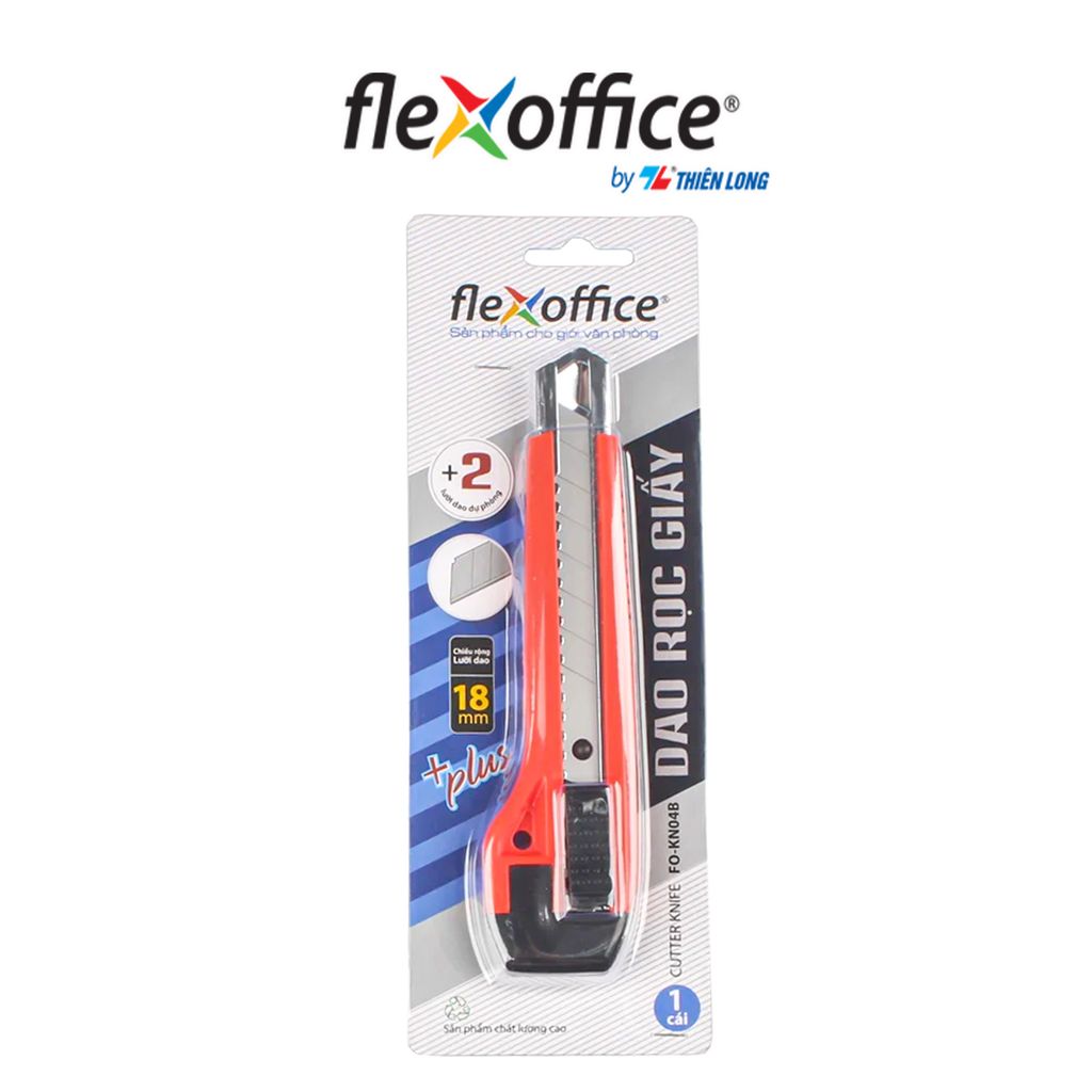 Dao rọc giấy Flexoffice FO-KN04B