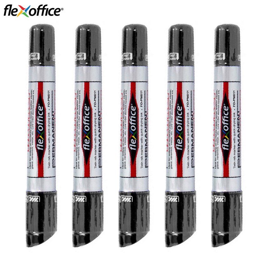 Combo 5 Bút lông dầu FlexOffice FO-PM-011