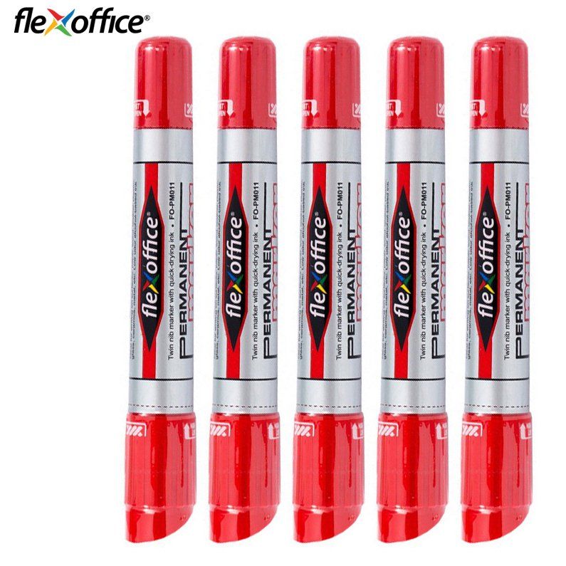 Combo 5 Bút lông dầu FlexOffice FO-PM-011