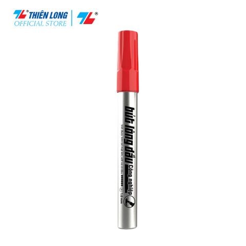 Bút lông dầu công nghiệp Thiên Long Flexoffice FO-PM018/VN - Viết trên mọi bề mặt chất liệu - Mực hệ dung môi, khó bôi xóa khi khô