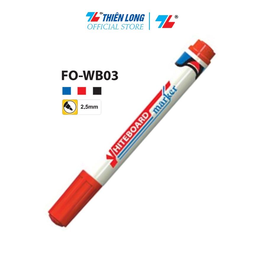 Combo 20 Bút lông bảng Flexoffice FO-WB03/TH - Mực tiêu chuẩn châu Âu