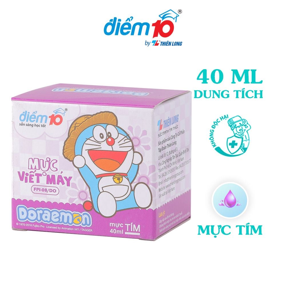 Mực bút máy Điểm 10 Doraemon FPI-08/DO