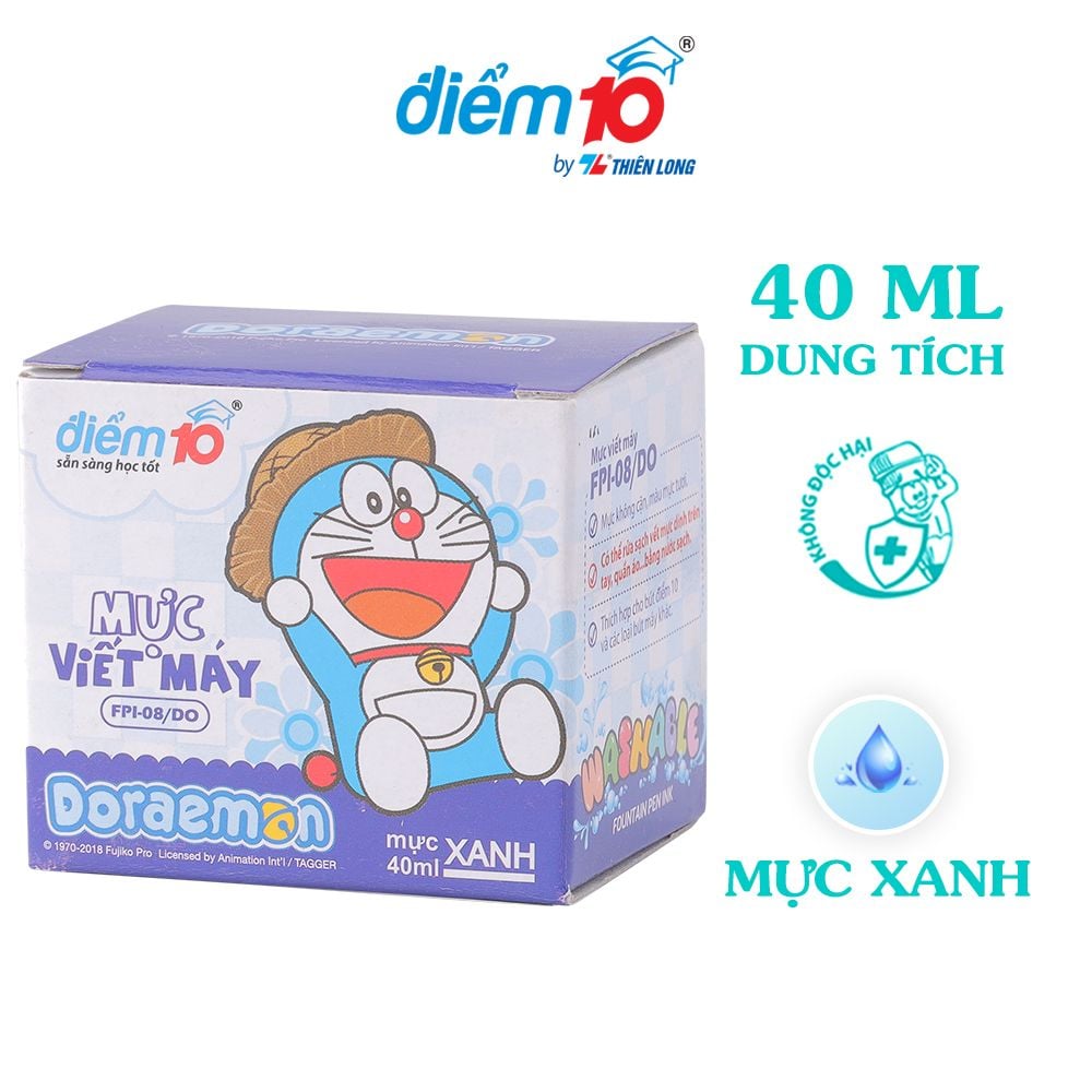 Mực bút máy Điểm 10 Doraemon FPI-08/DO