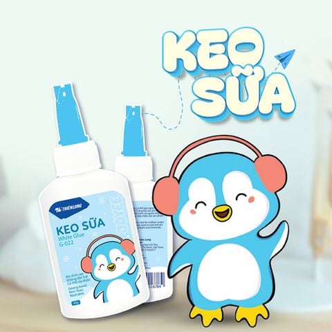 Keo sữa - White Glue Thiên Long G-022 - Độ dính cao