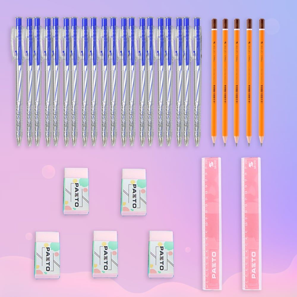 Gói dụng cụ văn phòng ghi chú cơ bản 1